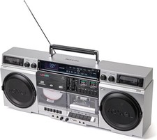 Retro Cassette CD Player